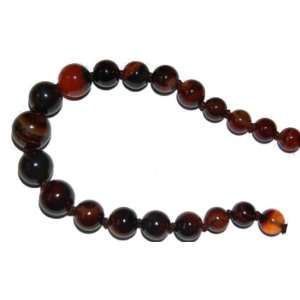  Dream agate graduated round beads, 16mm to 6mm, sold per 