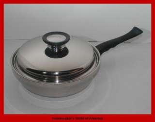   Guild 9 Tri Ply Skilllet Fry Pan Waterless Cookware  