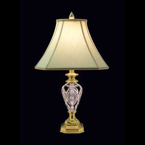 Waterford   Emma 25 Table Lamp, Versailles Brass  