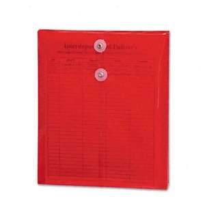 Smead Envelope with String Tie Closure, Top Loading, Letter Size, Red 