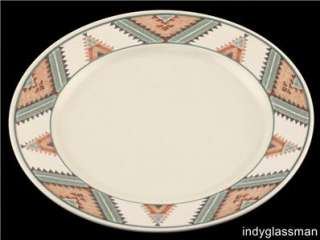   INTAGLIO   SANTA FE   11 1/8   DINNER PLATE   SOUTHWEST ART DESIGN