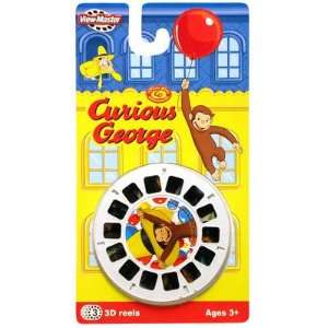  ViewMaster 3 Reel Set   Curious George Toys & Games