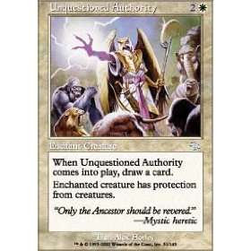  Unquestioned Authority Foil