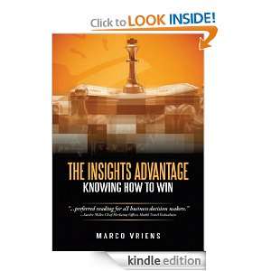   Advantage Knowing How to Win Marco Vriens  Kindle Store