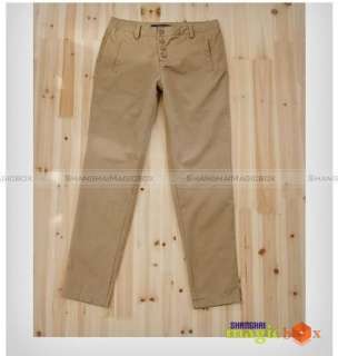 Women Casual Khaki Harem Overalls Pants Trousers #002  