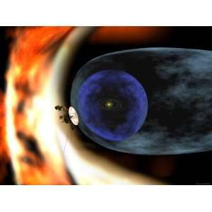 Voyager 2 Spacecraft Studies the Outer Limits of the Heliosphere 