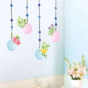 Flowers Ornaments Wall STICKER Removable Adhesive Decal  