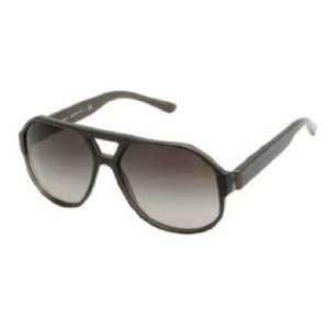  Burberry Sunglasses 4091 / Frame Striped Gray Lens Brown 