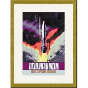   /Matted Print 17x23, Socialism   The Vostok Rocket