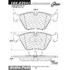   104.03941 104 Series Semi Metallic Standard Brake Pad Automotive