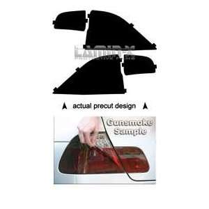 Volvo S60 (10  ) Tail Light Vinyl Film Covers ( GUN SMOKED ) by Lamin 