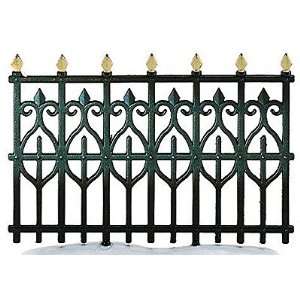  Victorian Wrought Iron Fence Extensions (Set of 6)