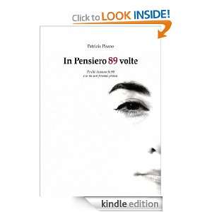 In Pensiero 89 volte (Italian Edition) Patrizia Pisano  