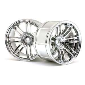  LP35 Rays VolkRacing RE30 Chrome Wheels (2) Toys & Games