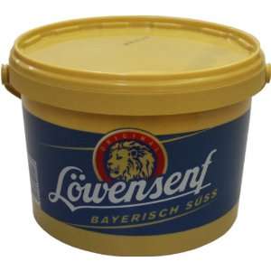 Frenzel Lion Mustard, Sweet, 5.5 Pound Grocery & Gourmet Food