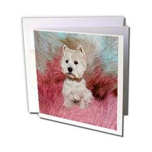  Dogs West Highland Terrier   Westie   Greeting Cards 12 
