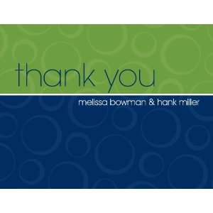 Ampersand Engaged Navy Green Thank You Cards Everything 