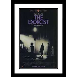 The Exorcist 20x26 Framed and Double Matted Movie Poster   Style A 