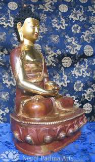 Amitabha Buddha Of Immeasureable Light Statue, Nepal  