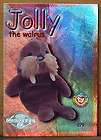 Ty Series 2~S2~Silver~JOLLY the WALRUS~Retired~Beanie Baby Trading 