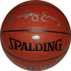 Julius Erving Autographed Basketball 