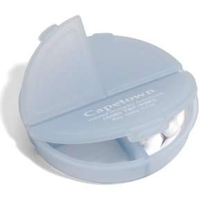  Promotional Pill Case   Circle Of Health Pill Case, 3 x 3 