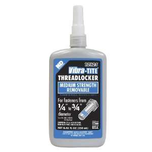   Blue Medium Strength Removable Anaerobic Threadlocker, 250ml Bottle