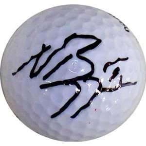  Notay Begay III Autographed Golf Ball