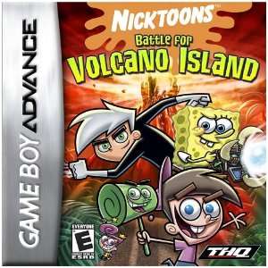 com Nickelodeon Nicktoons Battle For Volcano Island Gba Video Game 