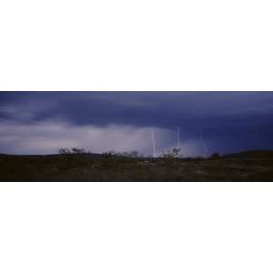 Forked Lightning in the Sky by Panoramic Images , 20x60 