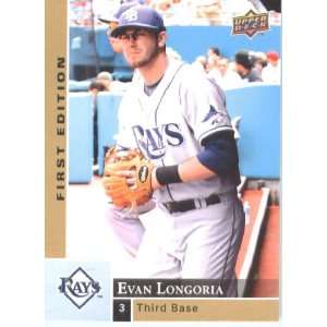  Evan Longoria / Rays / 2009 Upper Deck First Edition 
