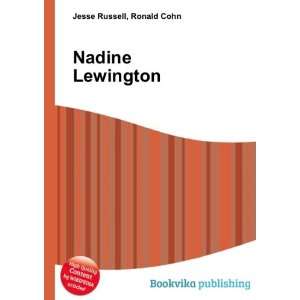  Nadine Lewington Ronald Cohn Jesse Russell Books