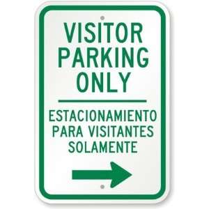  Visitor Parking Only. Estacionamiento Para Visitantes 