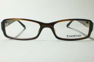 BEBE AGELESS BB5008 5008 SMOKED TOPAZ EYEGLASSES AUTH  