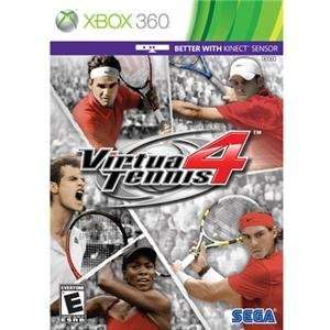  NEW Virtua Tennis 4 X360 (Videogame Software) Electronics