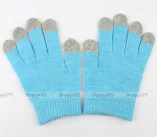 Men Women Touch Screen Soft Gloves for iPHONE iPod Touch Smart Phone 