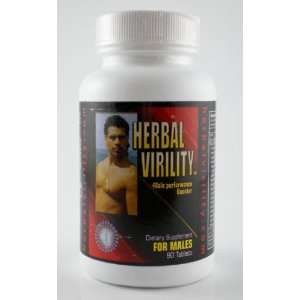  Herbal Virility Male Performance Booster   90 Tablets 