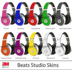 BEATS BY DR. DRE STUDIO CANDY PEARL SKIN Wrap Decal Vinyl 3M Monster 