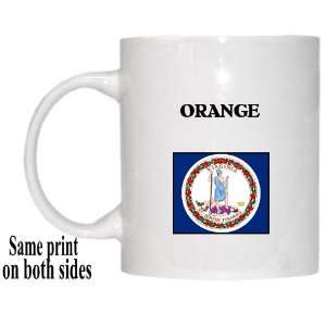  US State Flag   ORANGE, Virginia (VA) Mug 