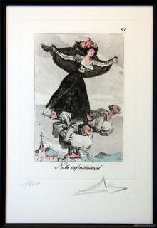Salvador Dali Caprices De Goya Complete 80 piece Art Suite $504,000 