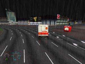   drive cross country, big rig interstate driving simulation game  