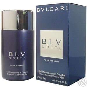  Bvlgari Blv Notte by Bvlgari for Men, 6.7 oz Shower Gel 