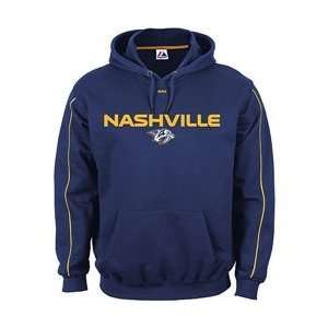  Majestic Nashville Predators Classic Hooded Sweatshirt 