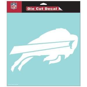 Buffalo Bills 8X8 White Die Cut Window Decal/Film/Sticker  