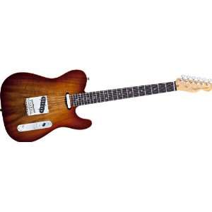 Fender Select Carved Koa Top Telecaster® Sienna Edge 