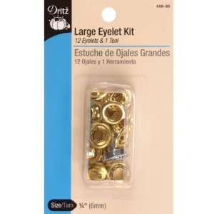  Dritz(R) Eyelets With Tool   Gilt Arts, Crafts & Sewing