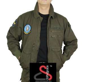 ClotheSpace Mens Air Force Flying Tigers Jacket MJ15 XL  