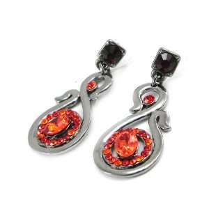  french touch loops Sissi red. Jewelry