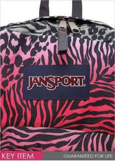 Jansport SUPER BREAK Backpack JS 43501J7YZ Grey Animal  