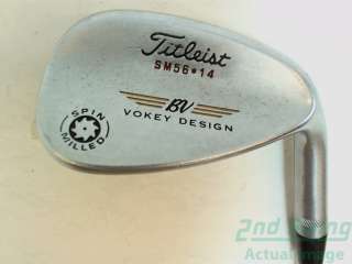 Titleist Vokey Spin Milled Wedge Sand SW 56 Steel Wedge Right  